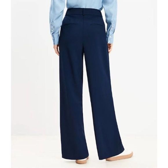 Loft high rise Wide-Leg Trousers - Picture 2 of 6